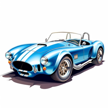 1966 Shelby Cobra clipart
