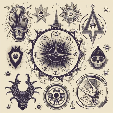 Occult ClipArt - Single design