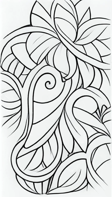 thick lines, simple drawing, 1bit, fantasy house, sticker art, color by numbers, coloring page for adults, printable outlined artwork, coloring book page, line art, white backdrop, crisp lines, vector image, svg style, clipart style,