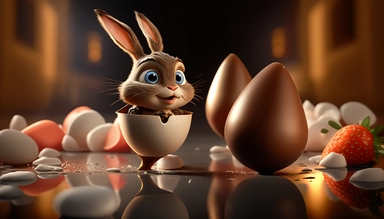 easter eggs gently sink into liquid chocolate, strawberry, chocolate bar, chocolate eggs, photo clipart, background, delicious, studio photographic light, many intricate details, harmonious composition, volumetric lighting, professional luxury food photographer, photographic lighting + f2. 8 80mm lens, lots of intricate details, canon, sharp focus, ureal photo realism, hyper-realism