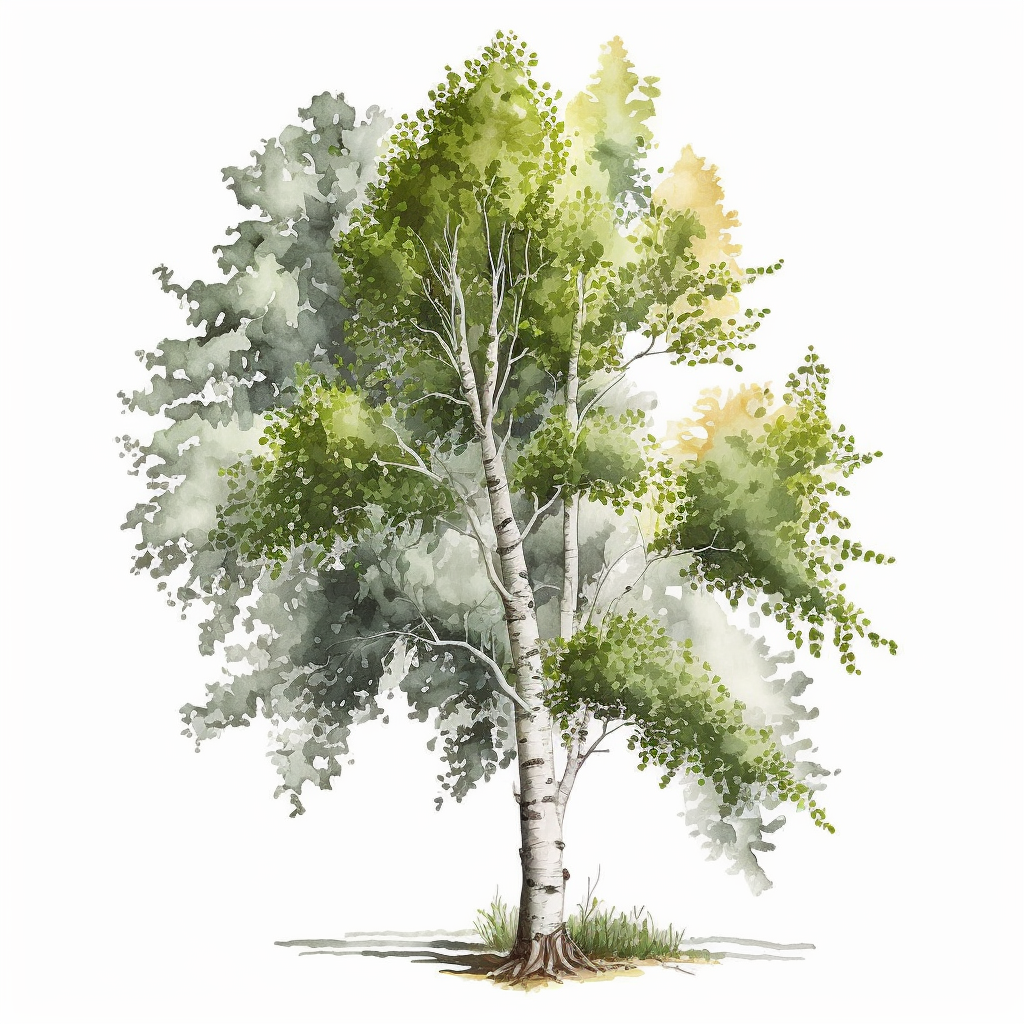 birch cliparts