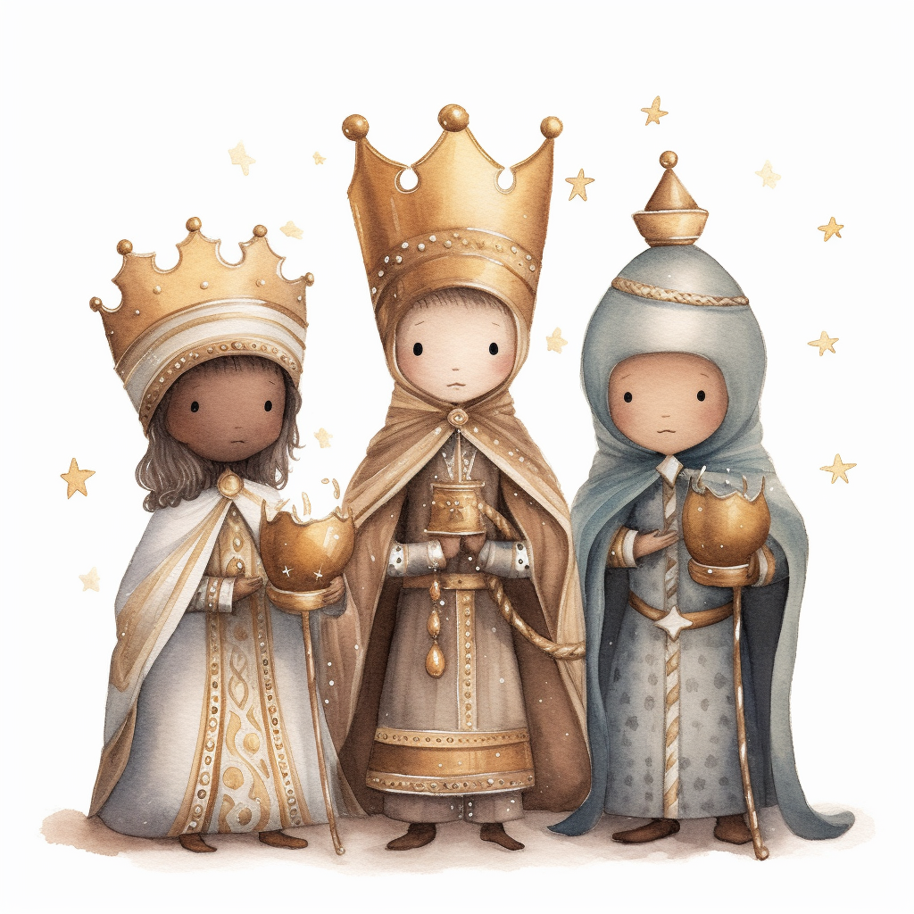 cute nativity cliparts