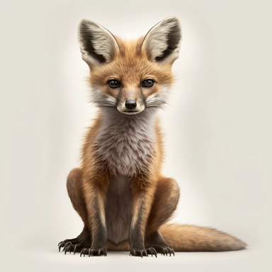 Woodland Animal Clipart Watercolor, cute, lovely, happy, funny, friendly full body furry brown grey baby Marten and it's mum, emotive eyes, intense gaze, looking straight, white background, no plants, no grass, nursery clipart