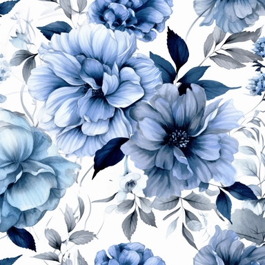 Contemporary collage style floral patterns blue watercolor elegant flowers wedding invitations high quality and elegant clipart of flowers gucci art white background 4