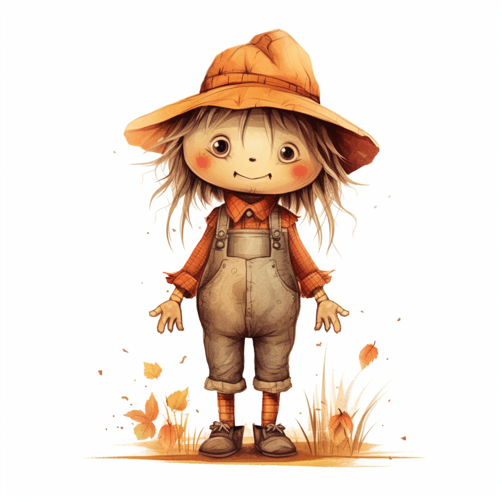 cute scarecrow cliparts