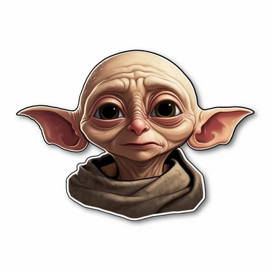 doby from harry potter stickers clip art
