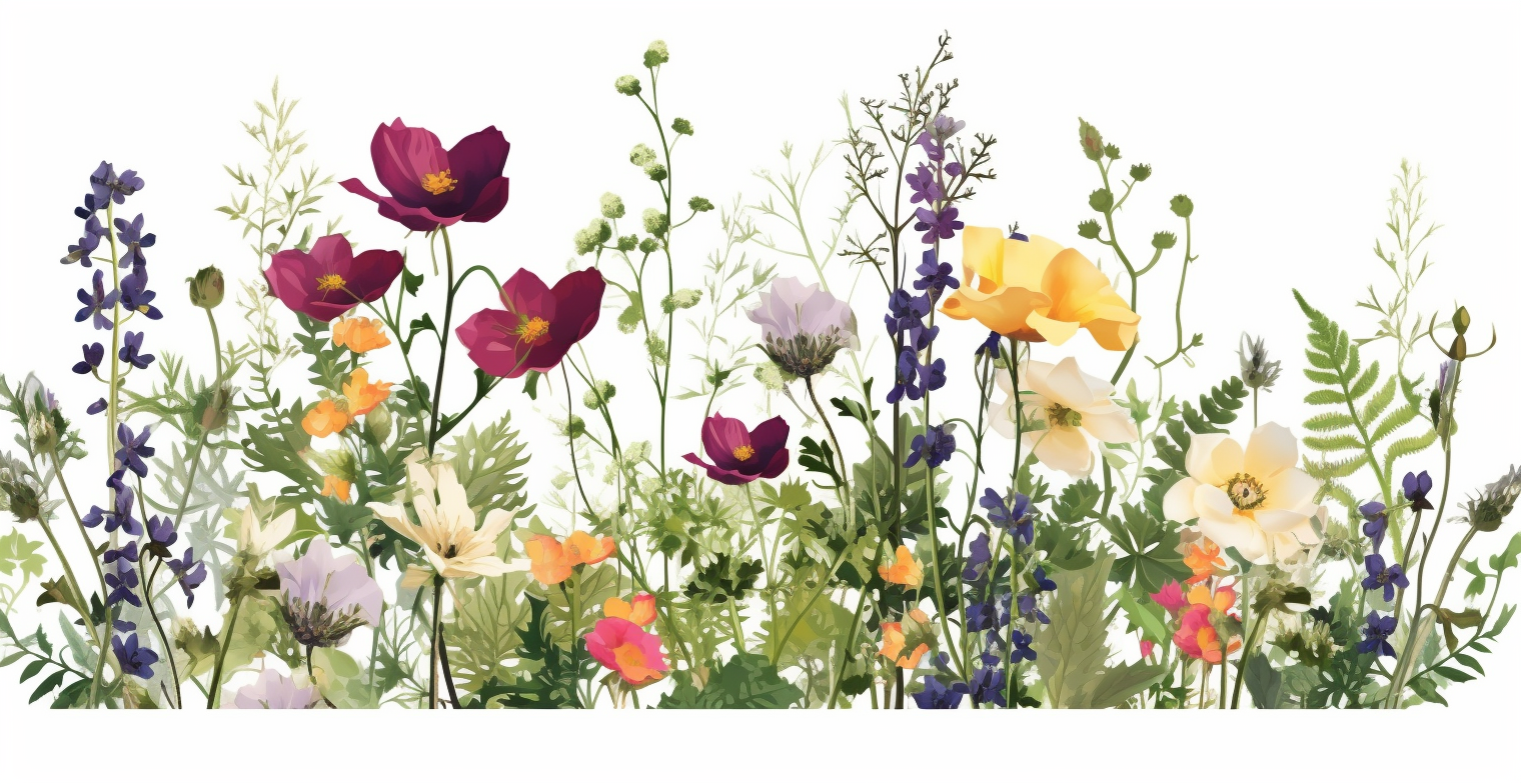 garden borders cliparts