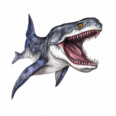 a Frilled Shark, deep-sea creature, knitted painting texture, Perfect for nursery art and children's book illustration style, simple, cute, full color, clipart, watercolor illustration, single object, high definition 8k, white background for removing background