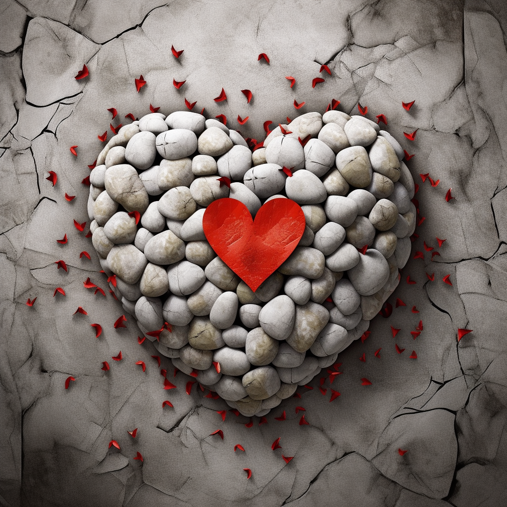 gray heart cliparts