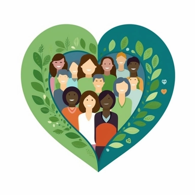 Clipart for the Ebook The Empathy Guidebook: Practical Tips for Cultivating Empathy in Your Daily Life
