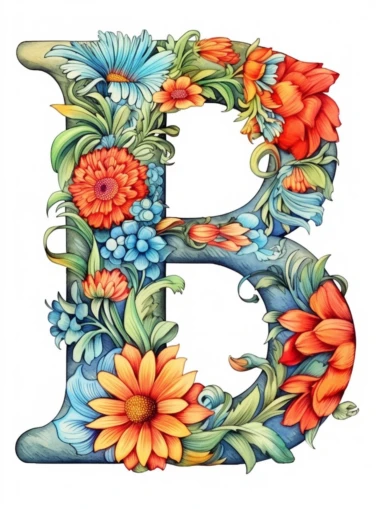 The capital letter D:in the Artistic style, clipart for nursery, vibrant colors,Vector, white background,Solid Background, Sharpness and clarity,masterpiece, trending on Artstation and Dribbble.