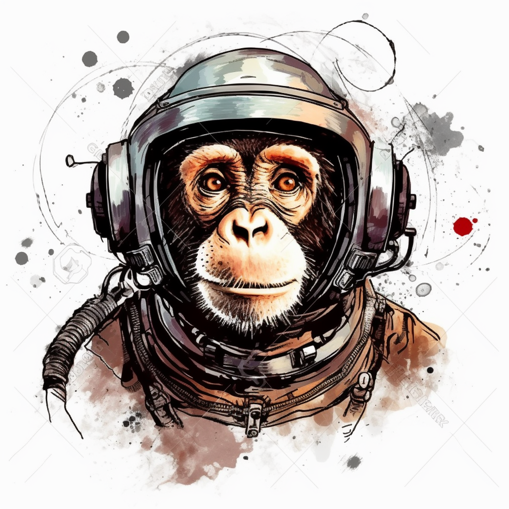 black monkey cliparts