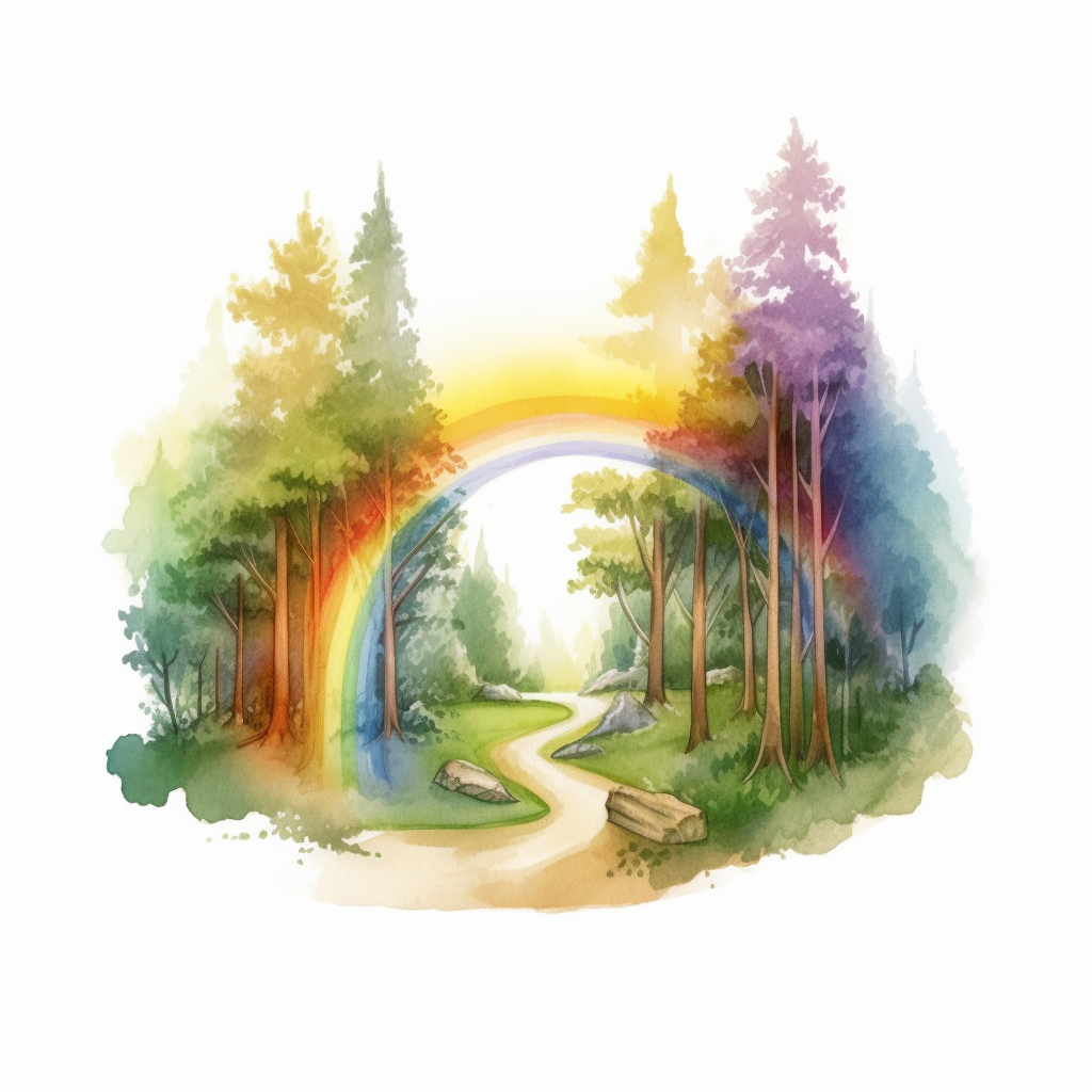 free rainbow clipart