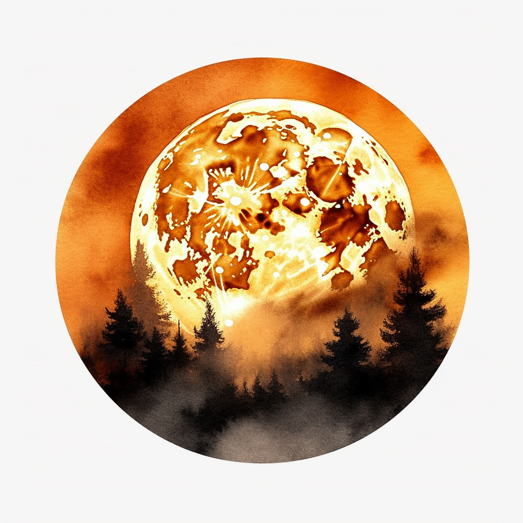 halloween moon clipart