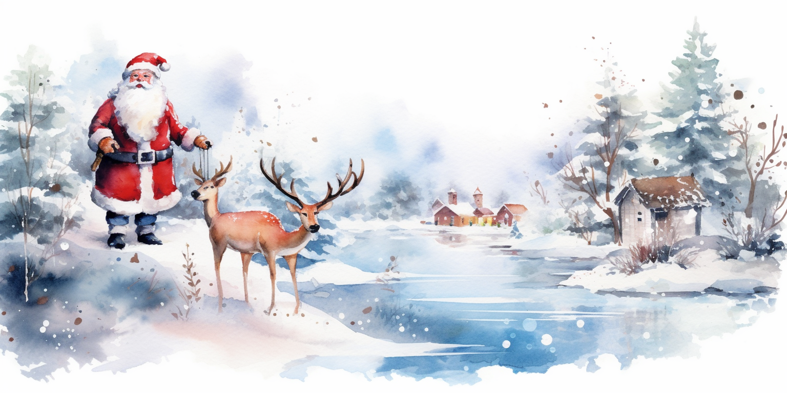 blue santa cliparts