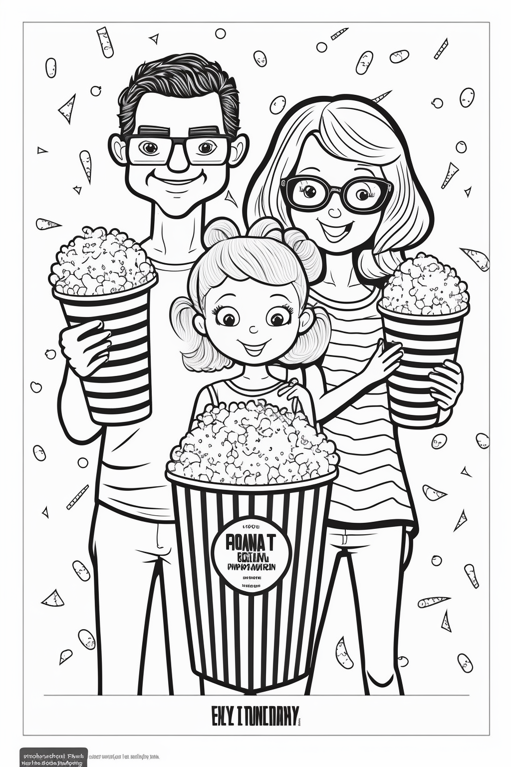 family eating clipart