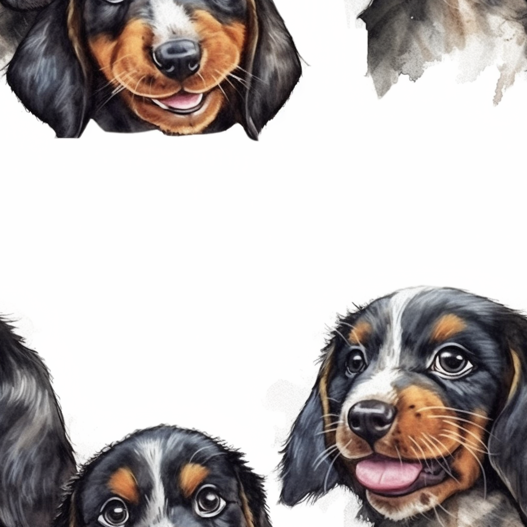 dog hands cliparts