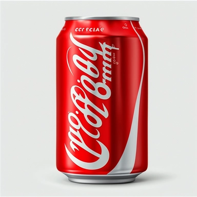 coca cola can icon clipart transparent background bright