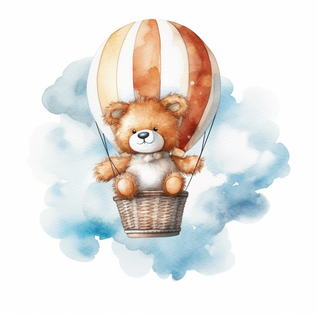 hot air balloon clipart